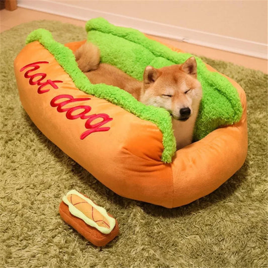 Hot Dog Pet Bed